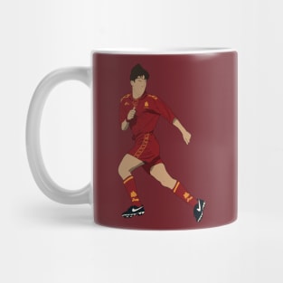 Francesco Totti Roma 90s Minimalist Nostalgia Mug